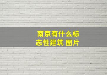 南京有什么标志性建筑 图片